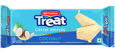 Britannia Treat Coconut Creme Wafers