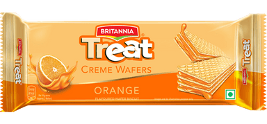 Britannia Treat Orange Creme Wafers