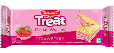Britannia Treat Strawberry Creme Wafers