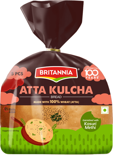 Britannia Atta Kulcha Bread