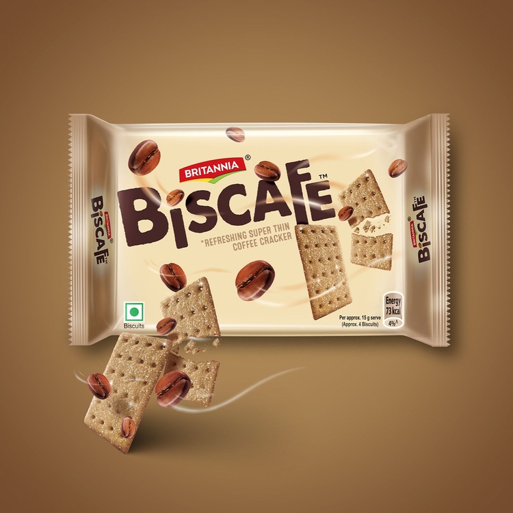 Buy Britannia Biscafe Biscuits for a Coffee Treat