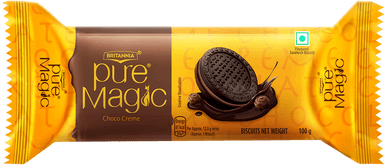 Britannia Pure Magic Choco Creme Biscuits 100g