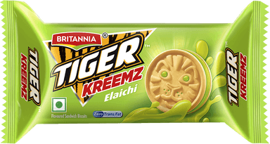 Britannia Tiger Kreemz Elaichi Cream Biscuits